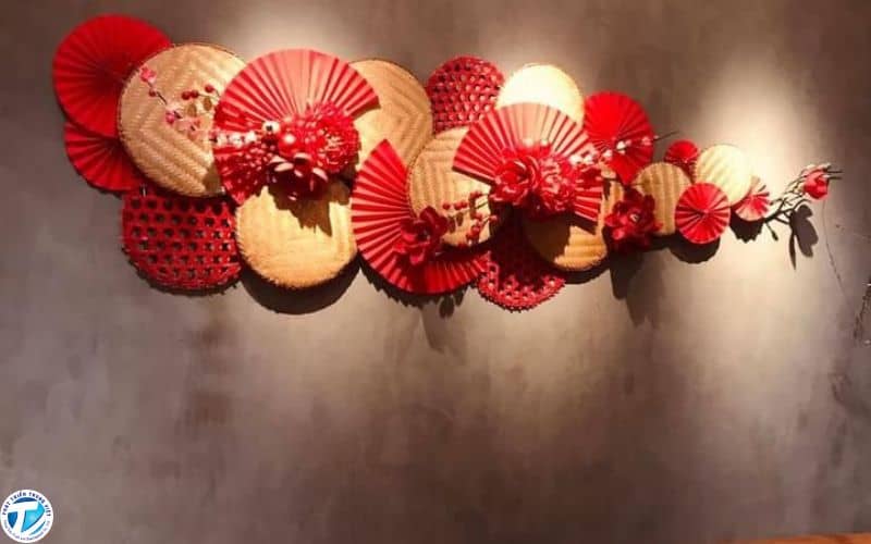 Một vài chi tiết giúp không gian trong nhà có chiều sâu, sinh động và magn trọn không khí Tết